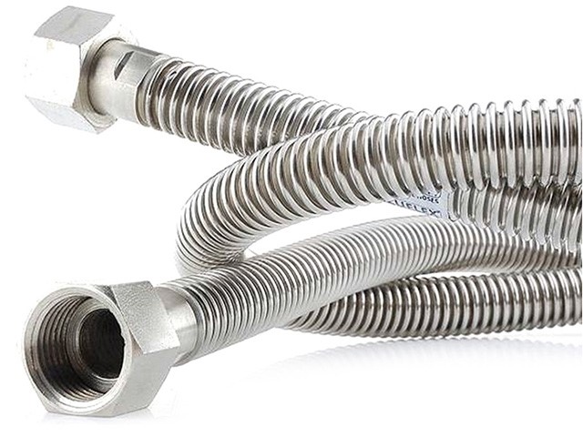 Шланг ГАЗ гибкий гофр. с присоед. элементами 1/2\" г/ш 3,0 м купить в ...