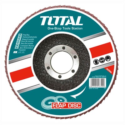 Круг лепестковый 115x22,2 мм P80 TOTAL