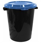 Бак пищевой 60 литров с крышкой (синий), IDEA - фото 126724