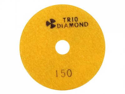 Алмазный гибкий шлифкруг "Черепашка" 100 № 150 (мокрая шл.) (Trio-Diamond) - фото 129328