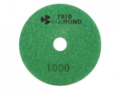 Алмазный гибкий шлифкруг "Черепашка" 100 № 1000 (мокрая шл.) (Trio-Diamond) - фото 129335