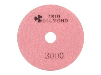 Алмазный гибкий шлифкруг "Черепашка" 100 № 3000 (мокрая шл.) (Trio-Diamond) - фото 129358