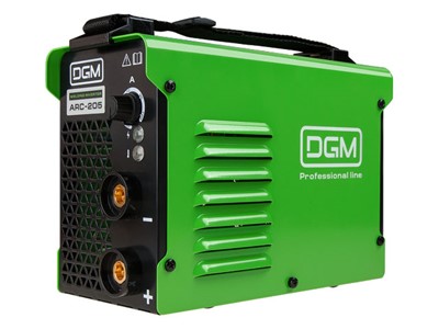 Инвертор сварочный DGM ARC-205 (160-260 В, 10-120 А, 80 В, электроды диам. 1.6-4.0 мм) - фото 129976