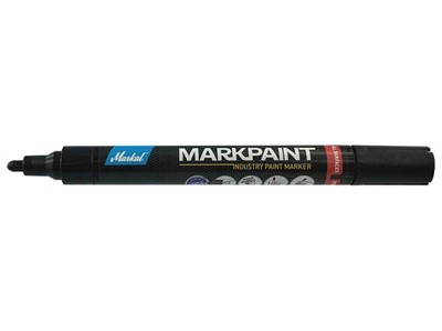 Маркер промышл. перманентный на основе жидк. краски MARKAL MARKPAINT ЧЕРНЫЙ (Толщина линии 2 мм. Цвет черный) - фото 131060