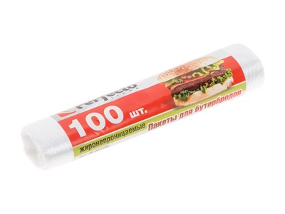 Пакеты для бутербродов, 100 шт., PERFECTO LINEA - фото 133180