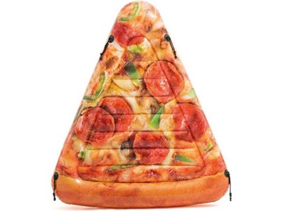 Надувной матрас Кусок пиццы, 175х145 см, INTEX - фото 142086