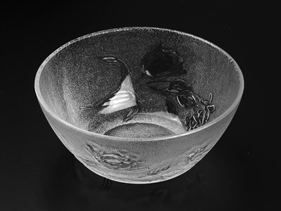 Салатник стеклянный, круглый, 150 мм, FLORA (Флора), PERFECTO LINEA - фото 142167