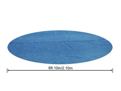 Тент-чехол с обогревающим эффектом для бассейнов, 244 см, BESTWAY - фото 142549