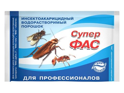 Средство инсектицидное "Супер-Фас" (водорастворимый порошок) 10 г (АГРОВИТ) - фото 142645