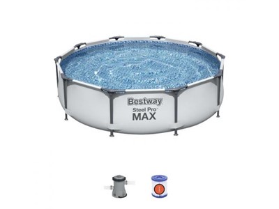 Каркасный бассейн Steel Pro MAX, 305 х 76 см, комплект, BESTWAY - фото 142740