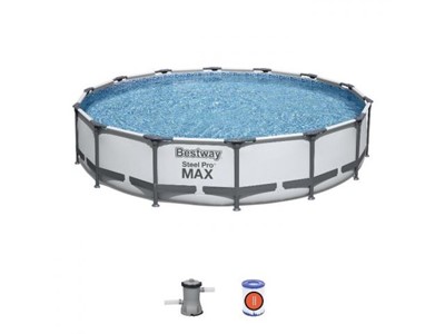 Каркасный бассейн Steel Pro MAX, 427 х 84 см, комплект, BESTWAY - фото 142742