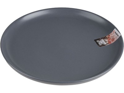 Тарелка десертная керамическая, 20.5 см, серия ASIAN, серая, PERFECTO LINEA - фото 142875