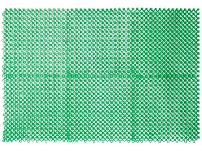 Коврик придверный, 43х64 см, "Травка", зелёный, PERFECTO LINEA - фото 142877
