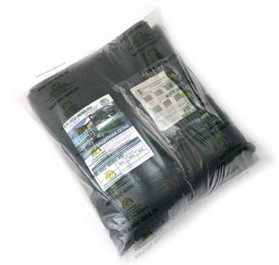 Сетка от затеняющая 80% 3x4 метров с клипсами, ХозАгро