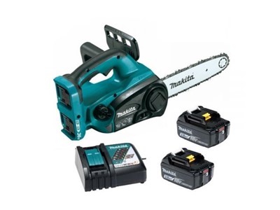 Аккум. пила цепная MAKITA LXT DUC 302 RF2 шина 30 см (12"), 3/8, 1.1 мм (36.0 В   2 акк.3.0 А/ч Li-Ion)