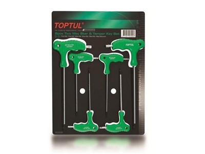 Набор ключей L-Type Torx T10-Т40 6шт TOPTUL - фото 148863