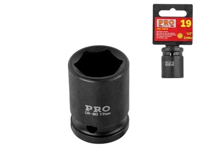 Головка ударная 1/2" 19мм 6гр. PRO STARTUL (PRO-30019) - фото 149740