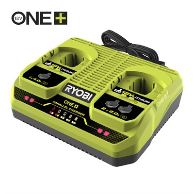 Зарядное устройство 18В, 4А, 2 слота RYOBI ONE + RC18240