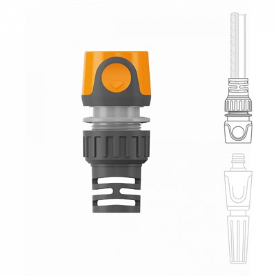 Коннектор для шланга 1/2 " - 5/8" DAEWOO DWC 2015 - фото 156800