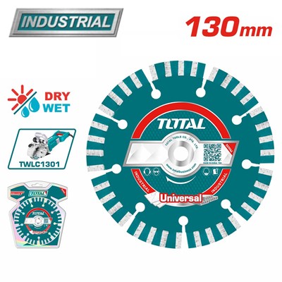 Диск алмазный 130x12x20 мм TOTAL