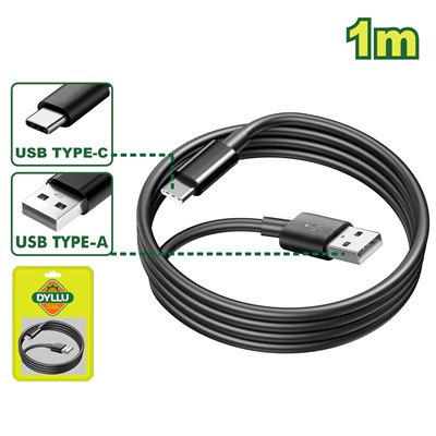 Кабель USB Type-A - Type-C DYLLU (1 м)