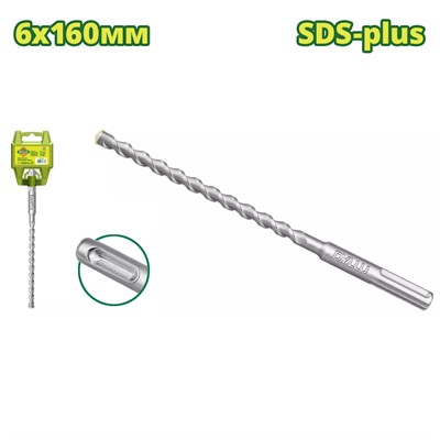 Бур SDS-plus 6х160мм DYLLU DTHD1205 - фото 169836