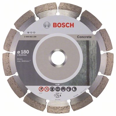 Алмазный круг 180х22,23 мм бетон Professional (BOSCH)