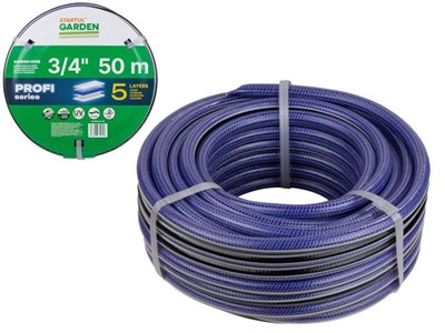 Шланг поливочный 3/4" 50м 5-ти слойный STARTUL GARDEN PROFI