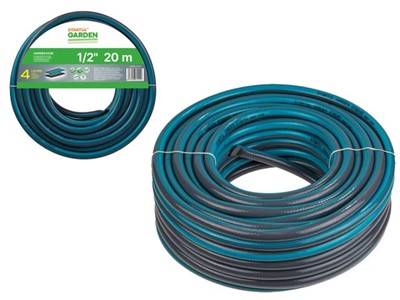 Шланг поливочный 1/2" 20м STARTUL GARDEN  (4 слоя)