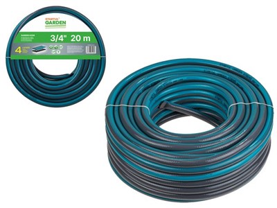 Шланг поливочный 3/4" 20м STARTUL GARDEN (4 слоя)
