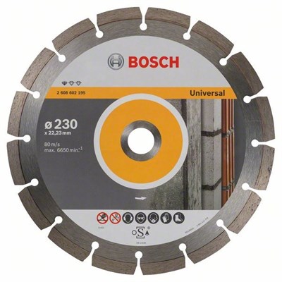 Алмазный круг 230х22,23 мм универсальный Professional (BOSCH)