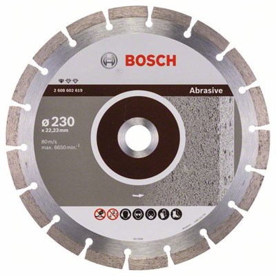 Алмазный круг 230х22,23 мм абразив Professional (BOSCH)