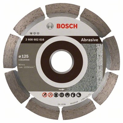 Алмазный круг 125х22,23 мм абразив Professional (BOSCH)