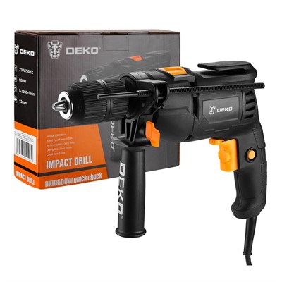 Дрель ударная DEKO DKID600W 063-4162 - фото 181514
