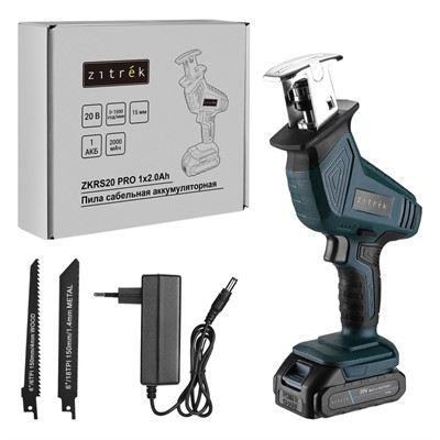 Пила сабельная аккумуляторная Zitrek ZKRS20 PRO 085-1315 - фото 181691