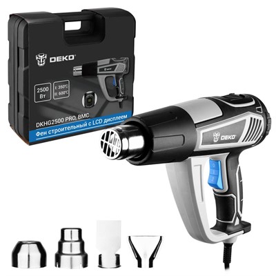 Фен строительный (термовоздуходувка) DEKO DKHG2500 PRO - фото 181922