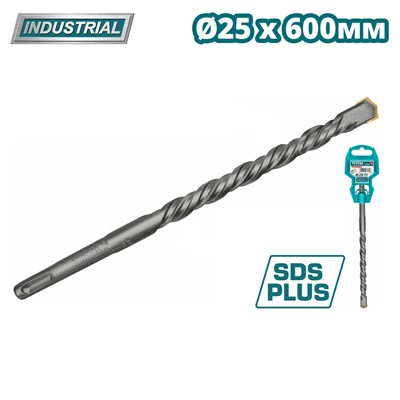 Бур SDS-plus 25x540x600 TOTAL TAC312501 - фото 182842