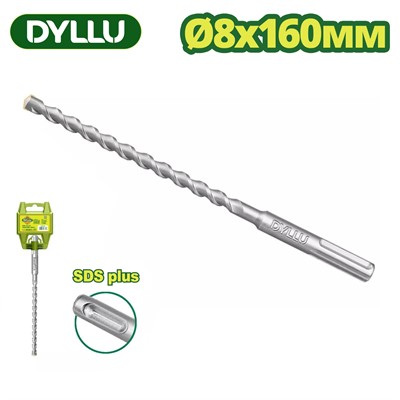 Бур SDS-plus 8х160мм DYLLU DTHD1206 - фото 182926