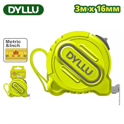 Рулетка 3 м х 16 мм DYLLU 