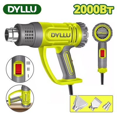 Фен строительный (термовоздуходувка) DYLLU DTHG1520 - фото 182967