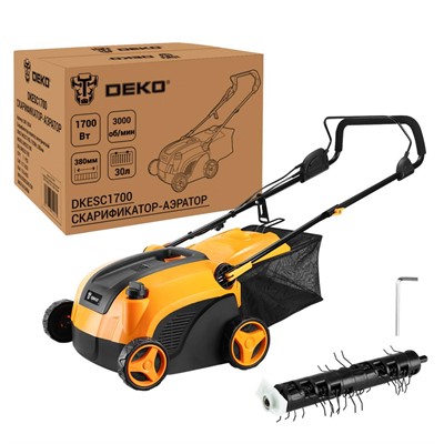 Скарификатор-аэратор электрический DEKO DKESC1700, 1700Вт, 380мм - фото 183550
