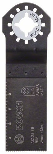 Пильное полотно BOSCH AIZ 28 EB 28х50мм (дерево, пластик, металл) - фото 18464