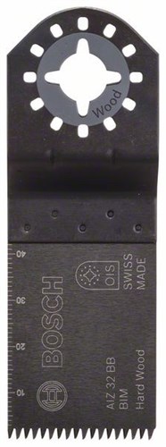 Пильное полотно BOSCH AIZ 32 BB 32х40мм (твердая древесина, мебель) - фото 18482