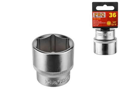 Головка 1/2" 36мм 6гр. PRO STARTUL (PRO-52036) - фото 185114
