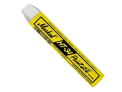 Маркер промышл. на основе твердой краски MARKAL HT-34 Paintstik БЕЛЫЙ - фото 185276