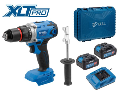 Дрель-шуруповерт аккумуляторная BULL SR 1802 XLTpro (18 В, акб 2*4 А*ч)