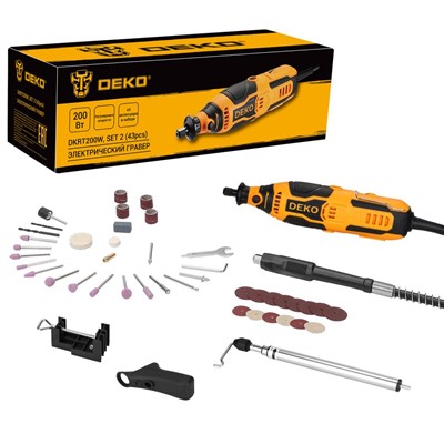 Гравер DEKO DKRT200W 085-1322 - фото 186895