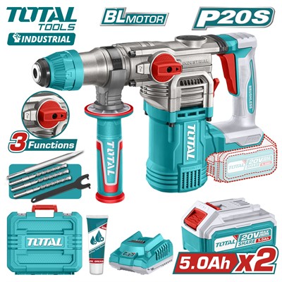 Перфоратор аккумуляторный TOTAL TRHLI202885 - фото 186939