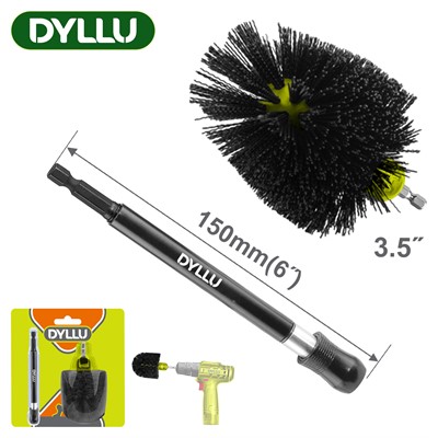 Щетка-насадка для дрели с держателем 150 мм DYLLU DTND3401 - фото 187092