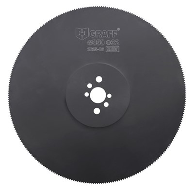 Пильный диск по стали 350х32х2,5 мм 280 зубьев GRAFF Expert
